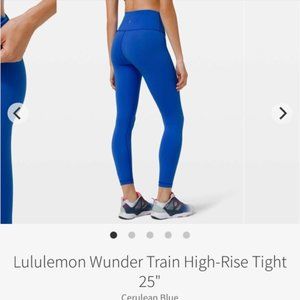 Lululemon wunder train